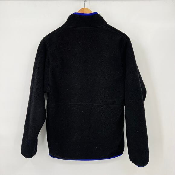 Vintage Patagonia Fall 1999 Black Half-Zip Fleece Jacket Women's Small - Picture 7 of 12